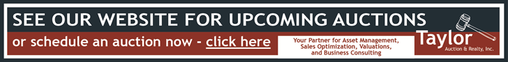Taylor Auction Middle Banner 5/29-31 generic banner