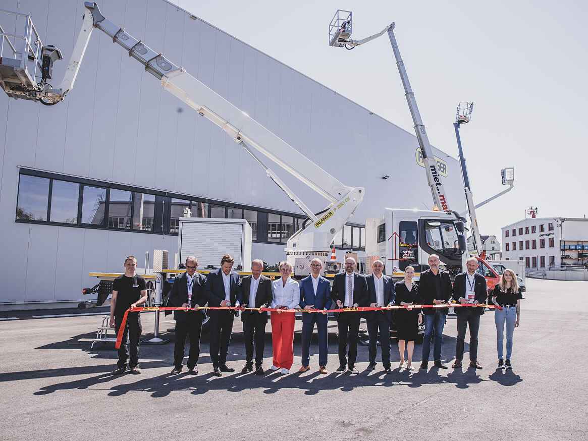Palfinger's New European Hub for Access Platforms Unveiled