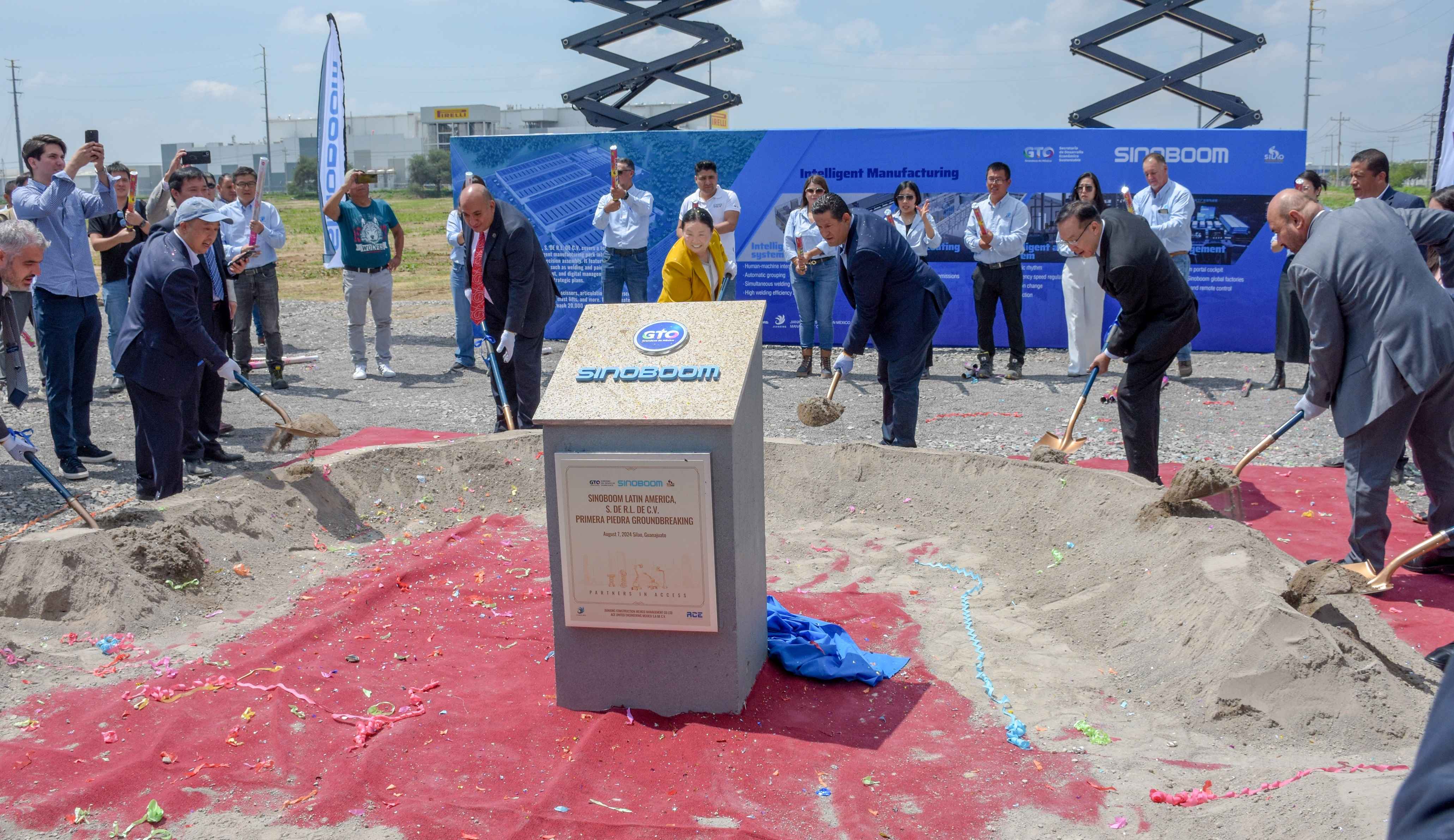Sinoboom Breaks Ground on New Factory in Mexico