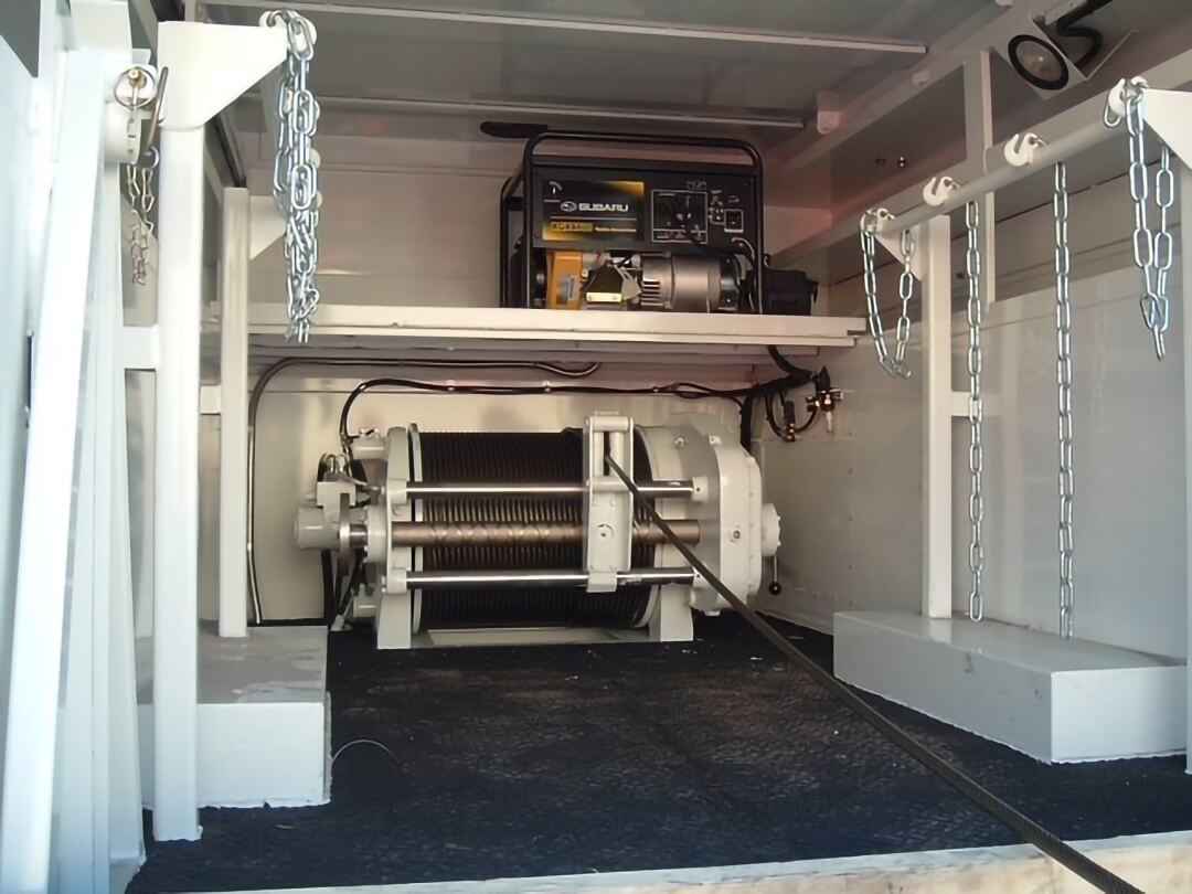 BP200C cable pulling winch