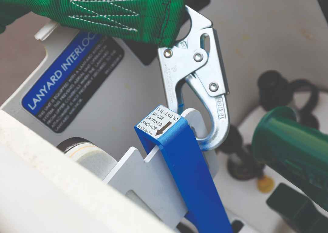 Altec lanyard detection system