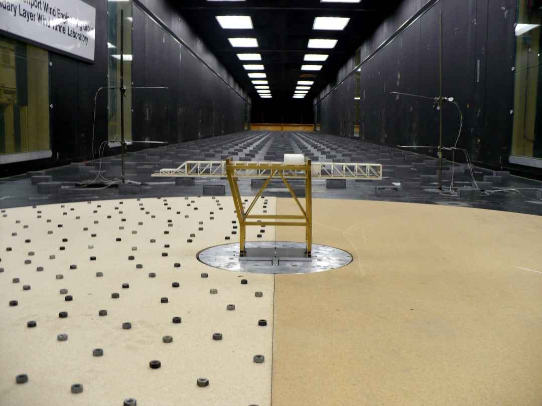 Boundary layer wind tunnel