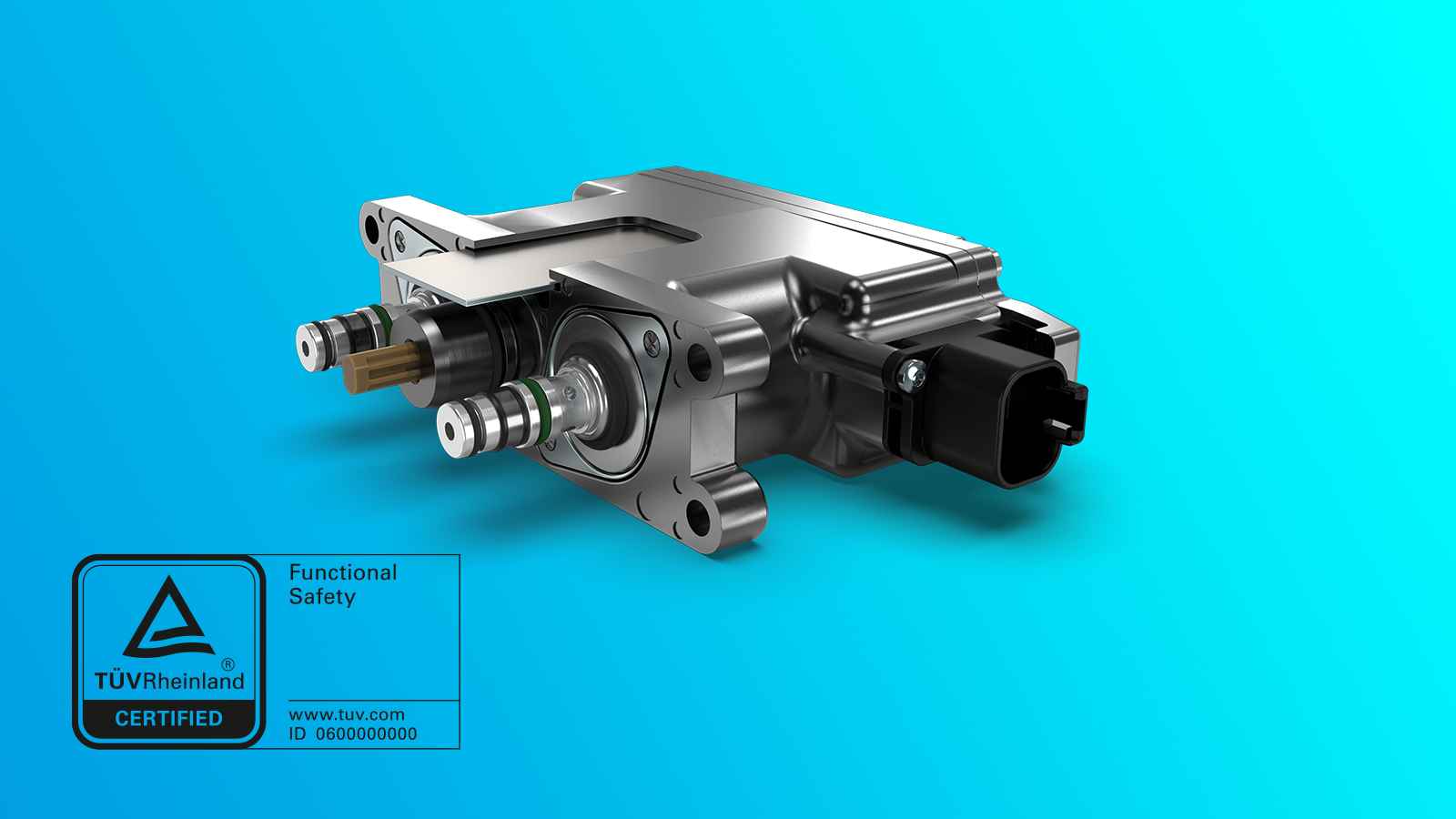 TÜV Certified CANbus Electro Hydraulic Actuator 2.0 Fail-Safe