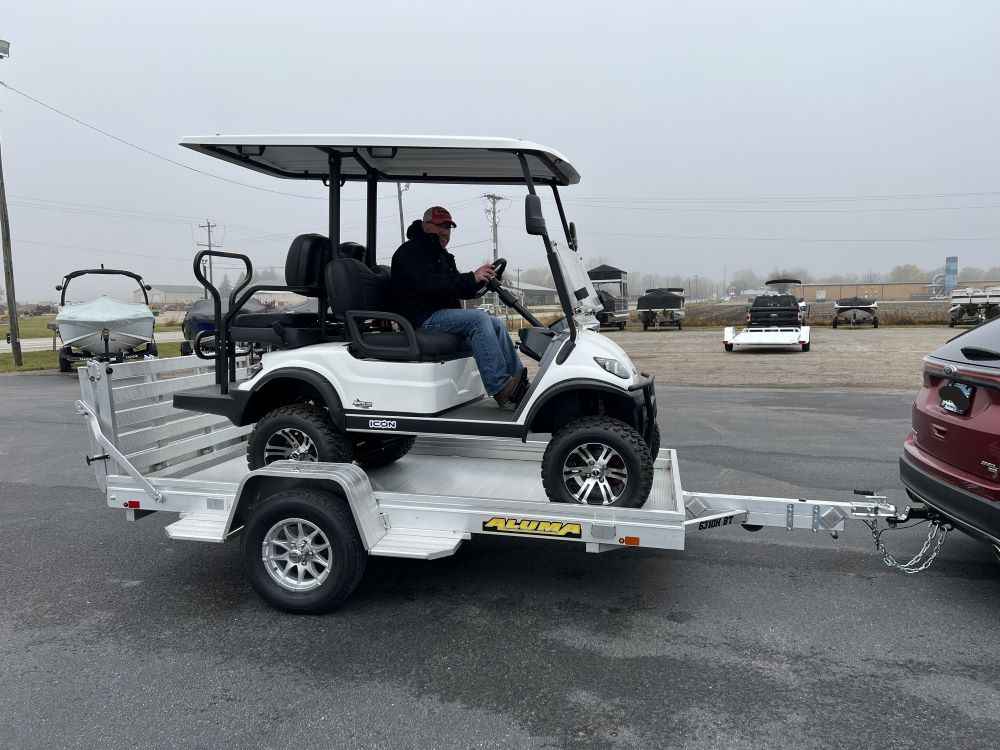 Aluma 6310H utility trailer