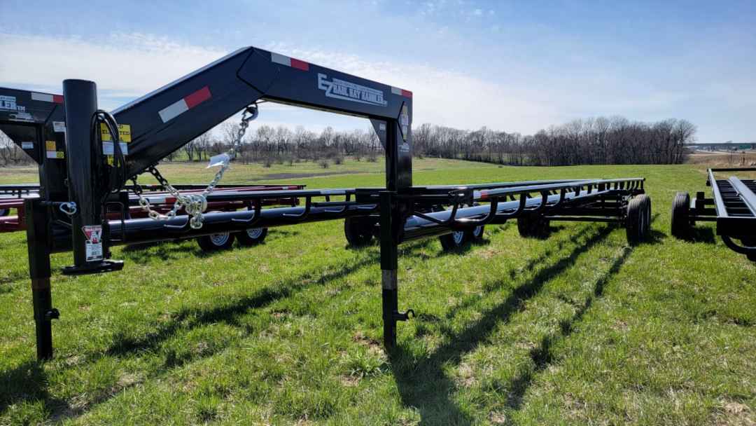 EZ-Haul’s gooseneck hay handlers