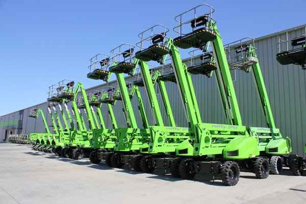 Niftylift Greer, SC, location lifts on display