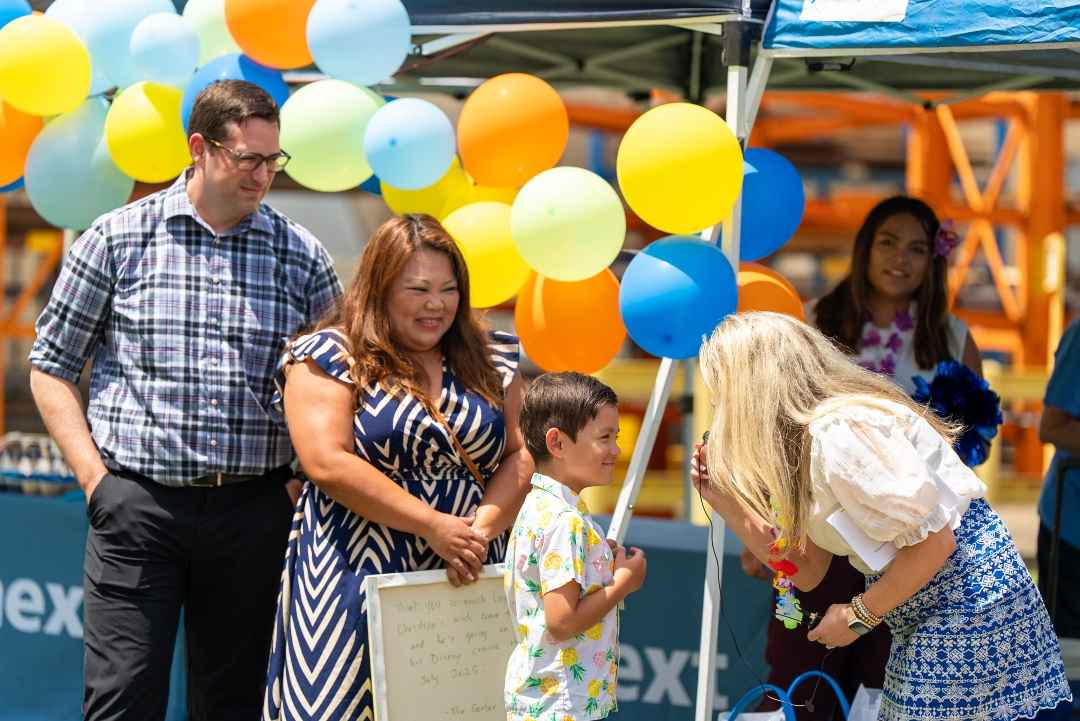 Mitsubishi Logisnext Americas Hosts Send-Off Party for Make-A-Wish Child