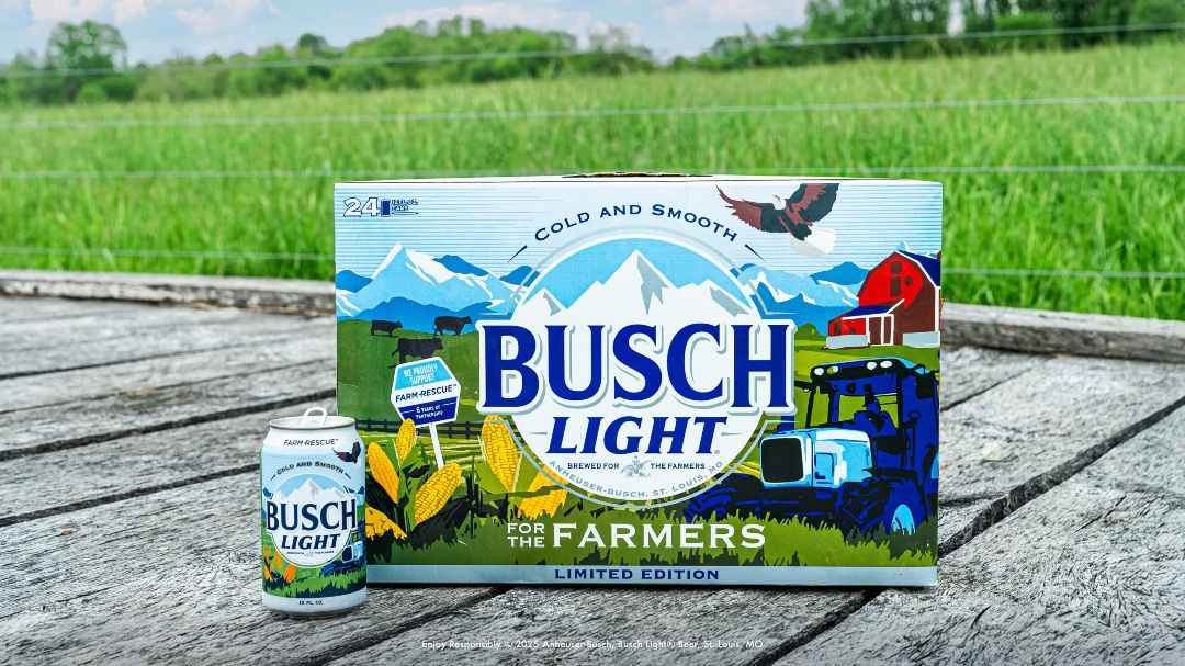 Limited edition Busch Lite For the Farmers Box