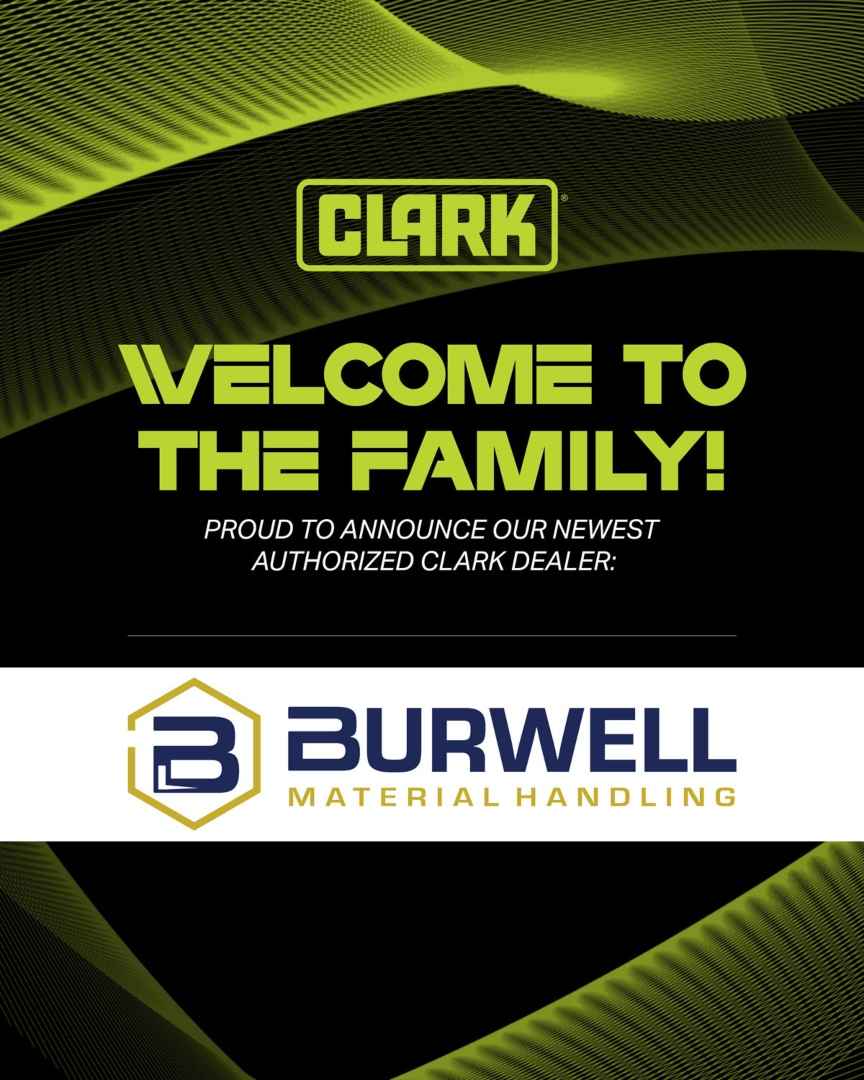 CLARK Material Handling Expands Dealer Network with Burwell Locations in Virginia