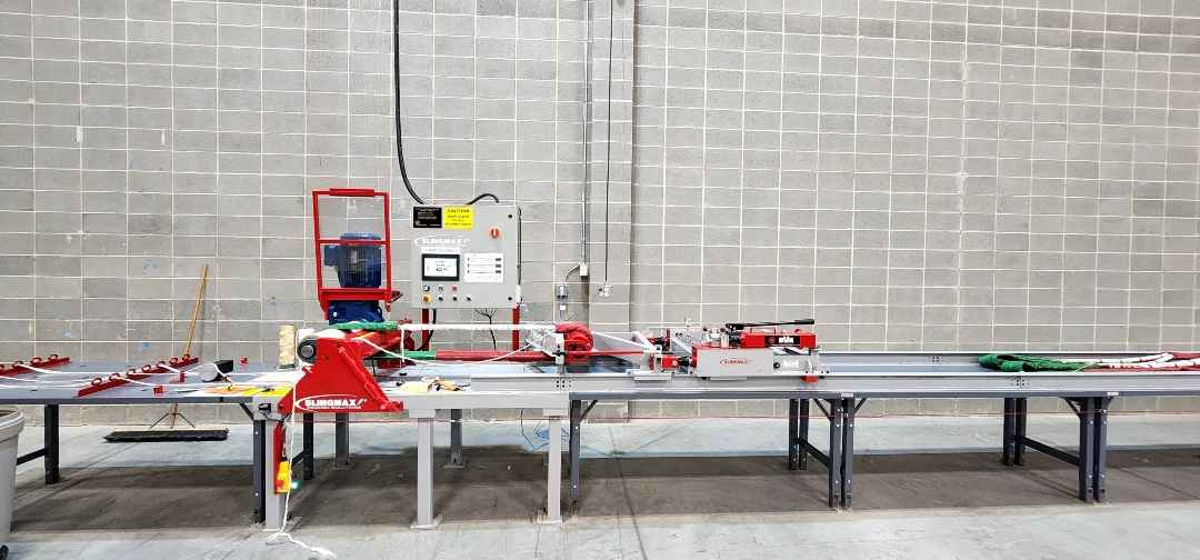 Unirope’s new Slingmax Rigging Solutions roundsling machine in Edmonton