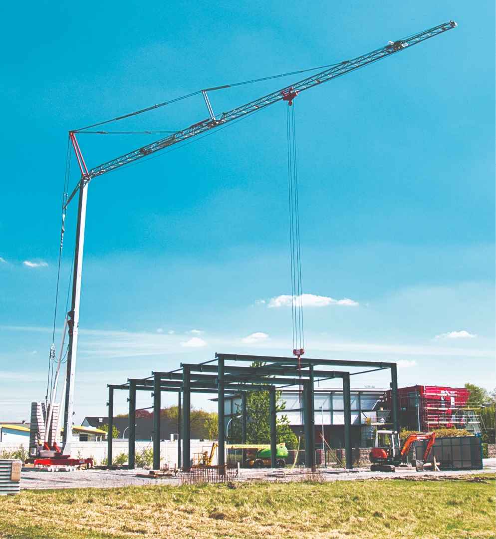 Terex CSE 32 self-erector