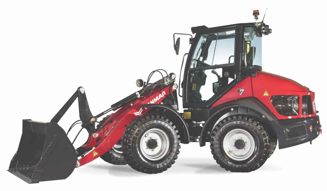 Yanmar V7 compact wheel loader