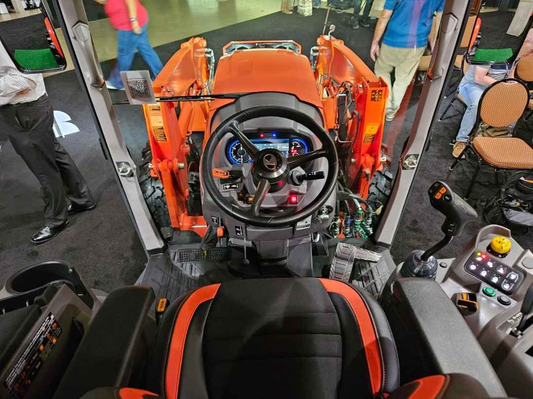 Kubota Grand L70 Cab Interior