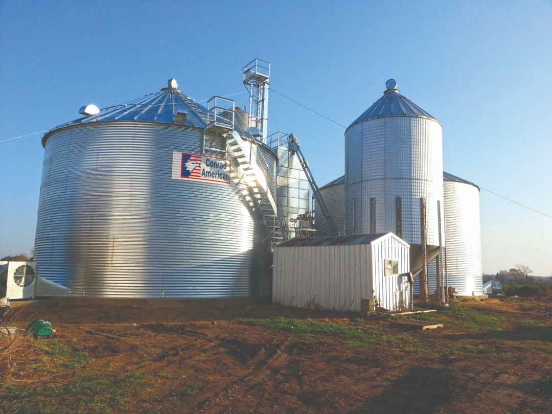 Conrad-American/Eaton on-farm grain storage bins