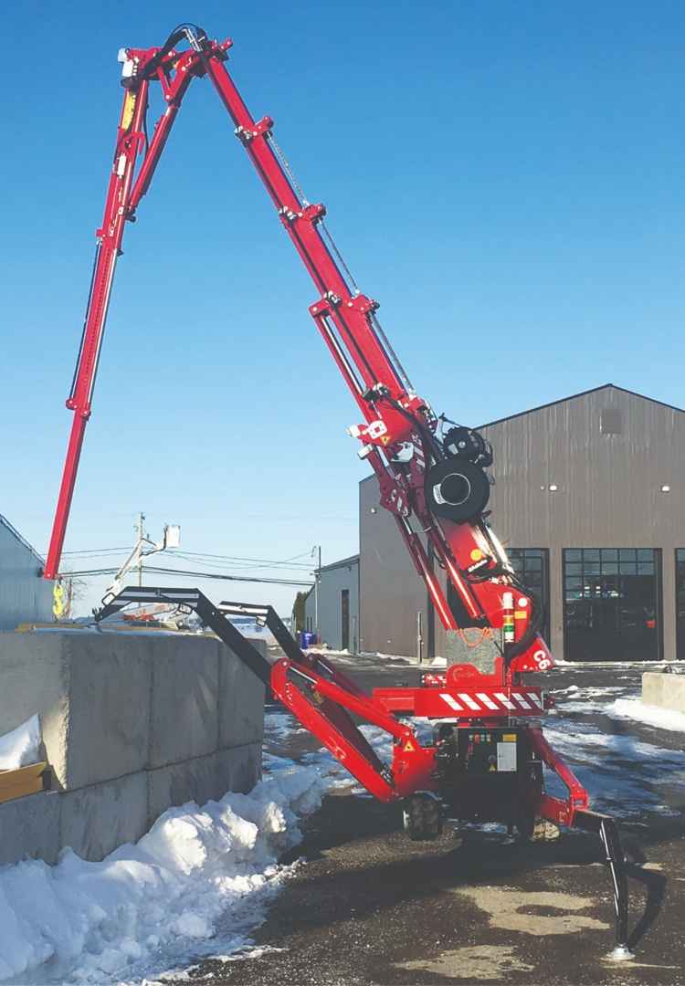 Hoeflon mini crane