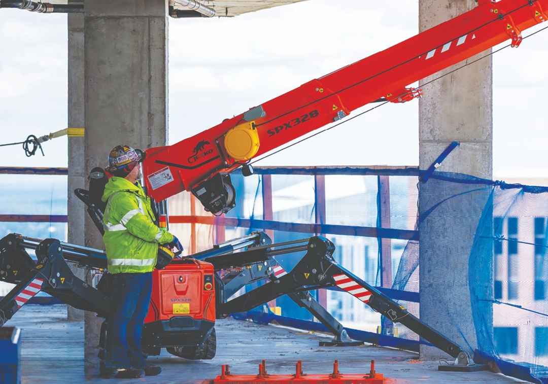 Jekko SPX328 mini crane