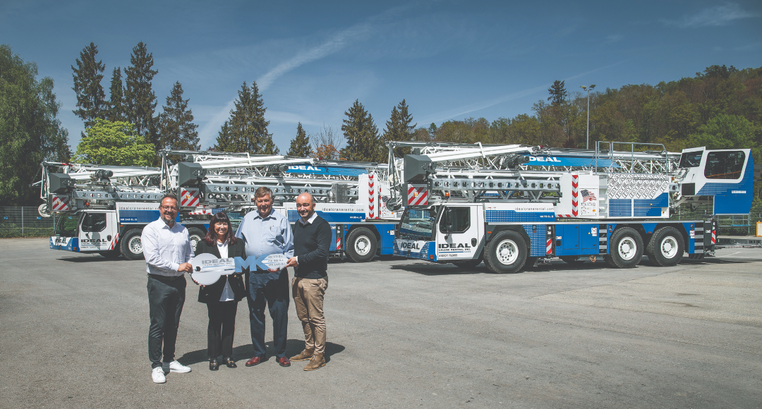 Ideal Crane Rental with Liebherr fleet