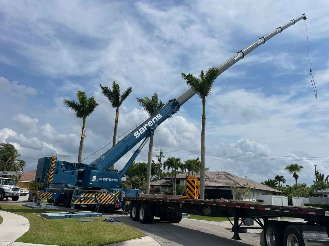 Sarens Supports FPL Storm-Resilient Grid | Lift and Access