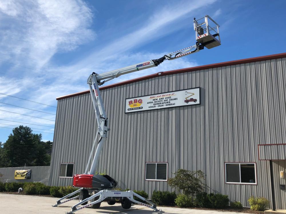 Test Out New Dinolift 92RXT Boom Lift at RBG Event