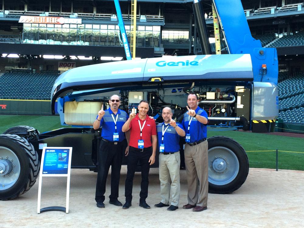 Acces Location Buys First Genie SX-135XC Boom Lift