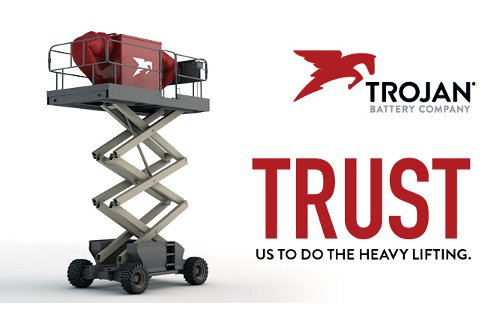 Trojan Delivers New Battery Solutions for the Lifting Equipment Industry