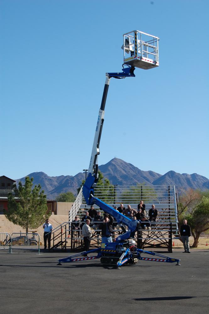 Entry-Level Tracked Lifts Travel with Ease
