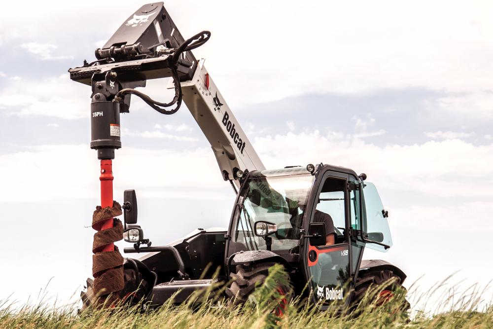 Bobcat Unveils Compact 5,500-lb.-Capacity Telescopic Tool Carrier