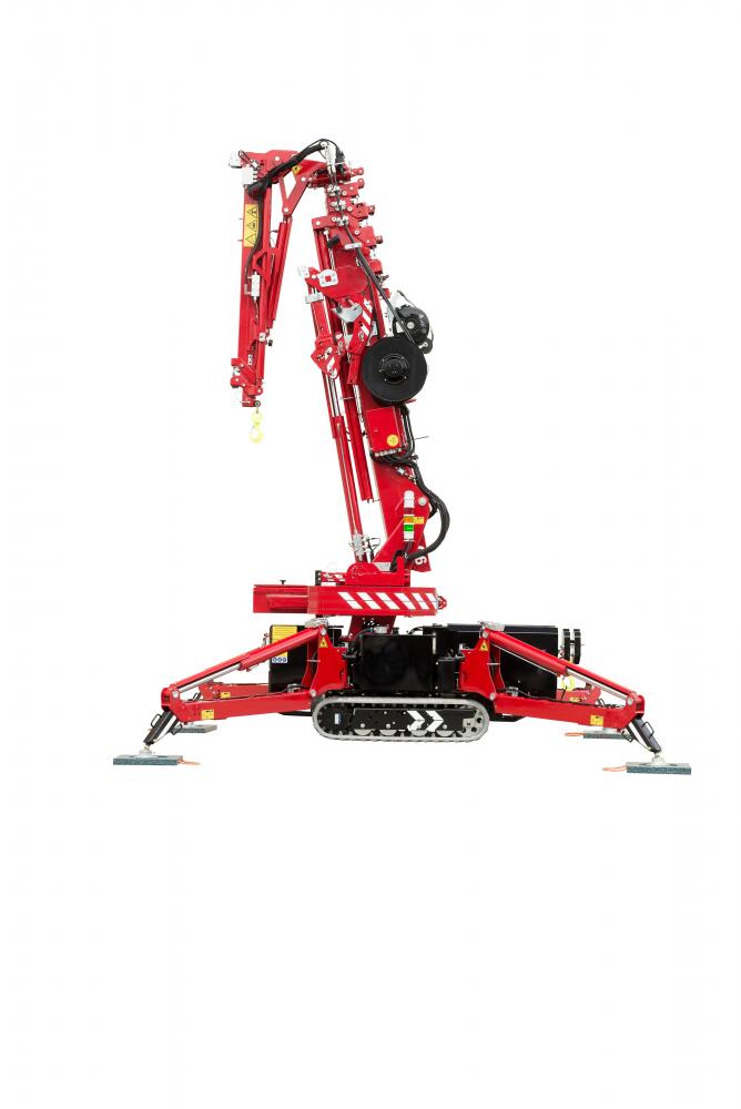 UpEquip Brings Hoeflon Mini-Cranes to North America