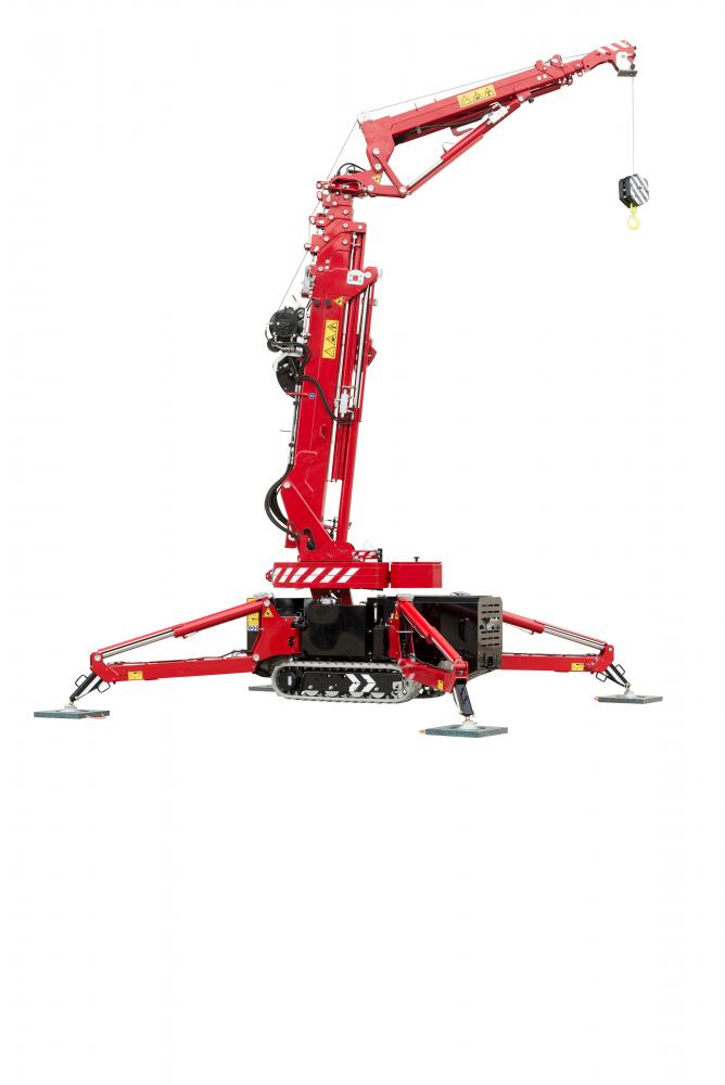 UpEquip Brings Hoeflon Mini-Cranes to North America