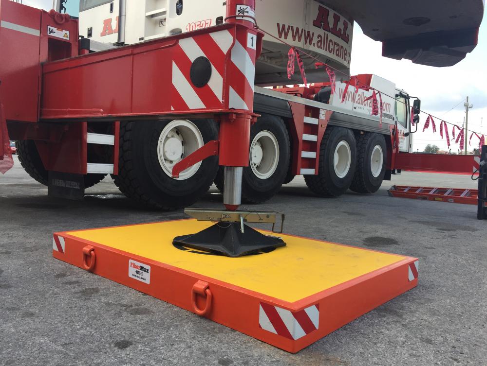 FiberMax Crane Pads Receive First U.S. Patent | Construction News