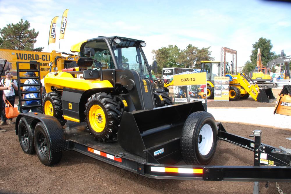 JCB Gives Glimpse of Sub-Compact Telehandler