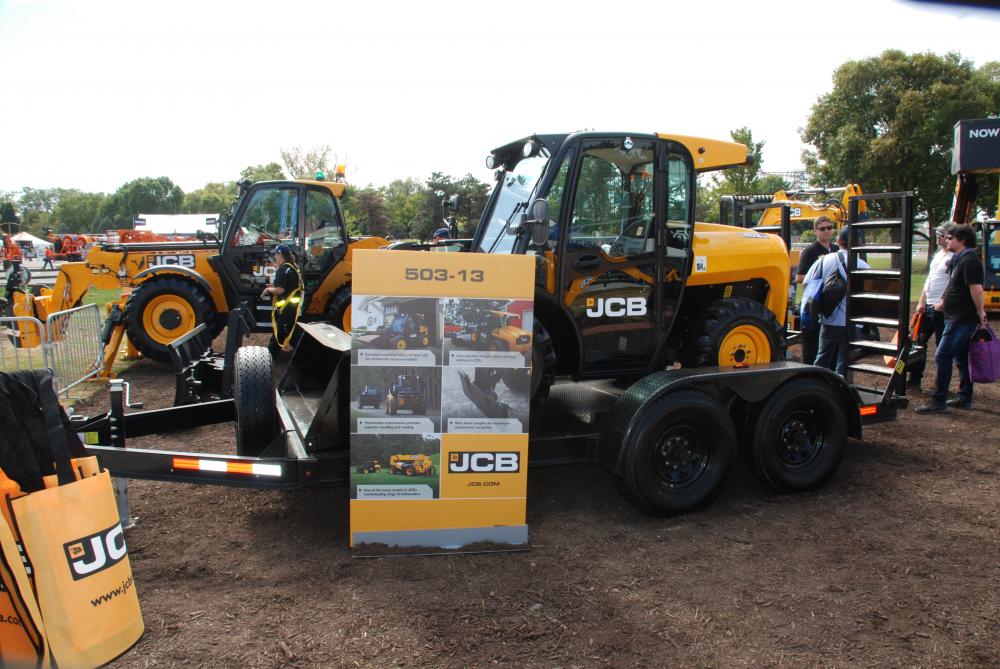 JCB Gives Glimpse of Sub-Compact Telehandler