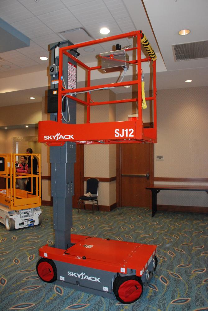 Standout Features on Skyjack's SJ12 Powered Access Lift
