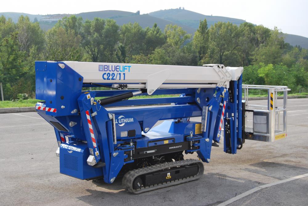 Reachmaster Adds Lithium-Powered Bluelift Access Platforms to Lineup