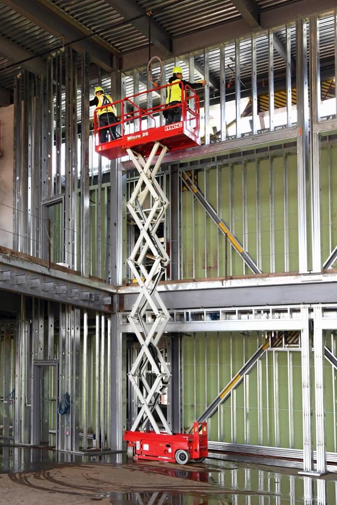 MEC Releases Micro 26 Slab Scissor Lift