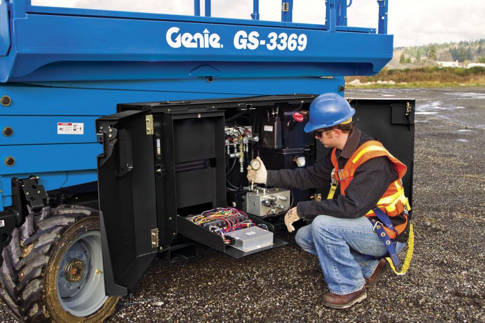 Genie Streamlines Maintenance for Scissors, Telehandlers