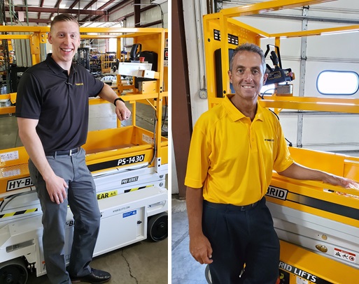 Hy-Brid Lifts Names Two Directors of Sales