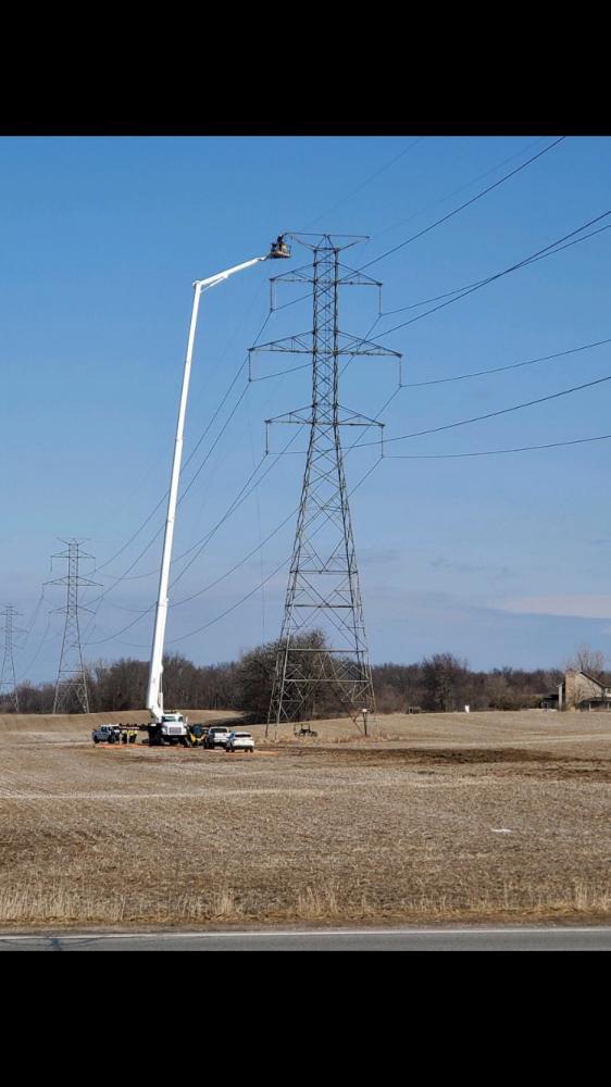 Powerful Partner- Bronto truck-mounted aerial makes line work safer, more productive for Indiana utility.