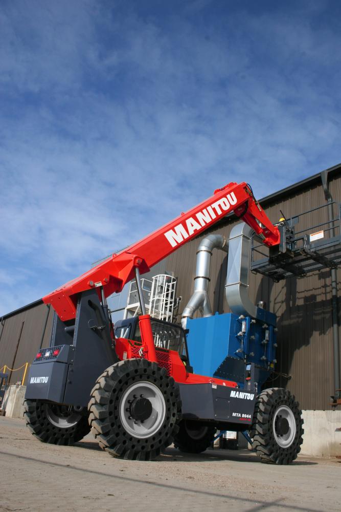 Manitou Introduces Three 74-Hp Telehandler Models