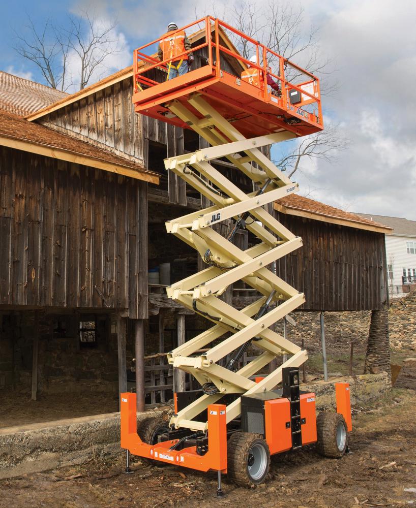 JLG’s Updated Rough Terrain Scissor Lifts Shaped by Customer Feedback