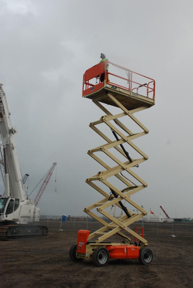 Rough Crowd: Compact RT Scissor Lifts in the 59- to 69-in. Wide Class