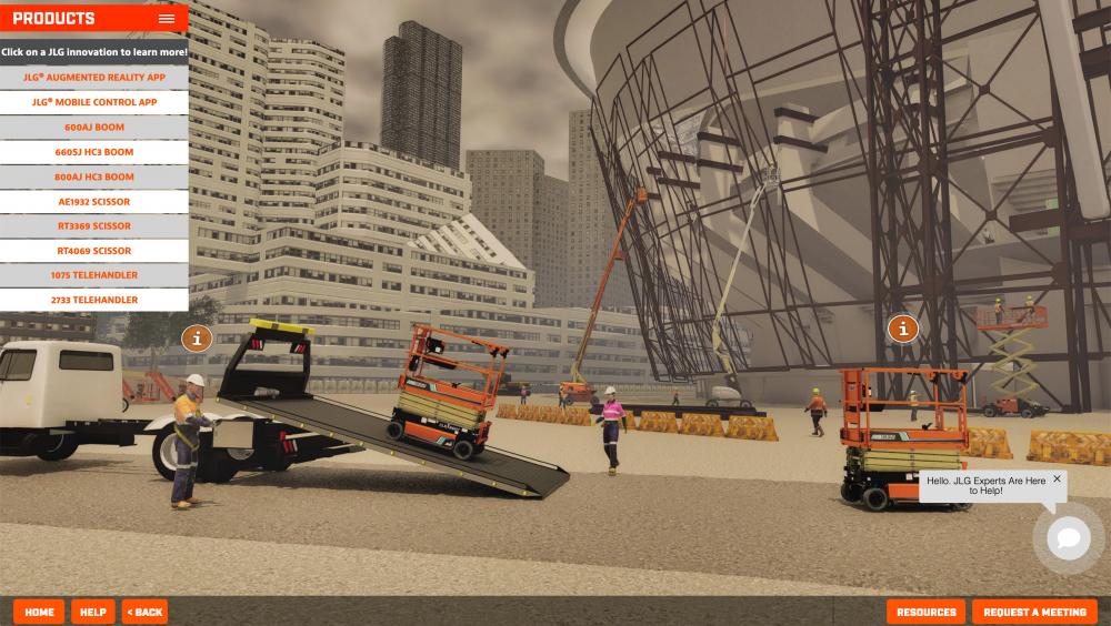 JLG Launches "Access Your World" Virtual Event