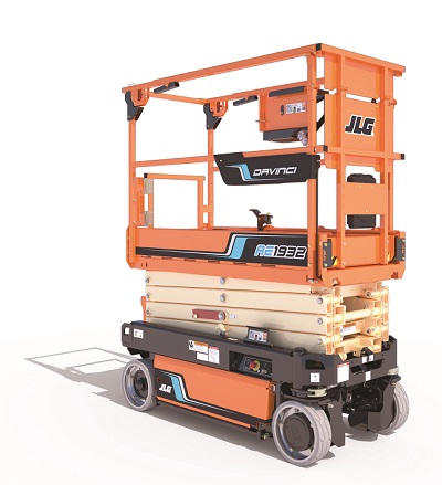 JLG DaVinci AE1932 All-Electric Scissor Lift Sets New Benchmarks