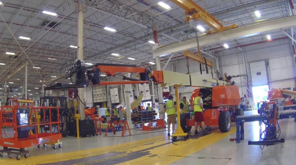 JLG's PA Manufacturing Facility Achieves DOE's 50001 Ready Designation