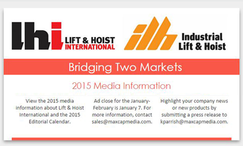 Exciting News about Lift & Hoist Magazines