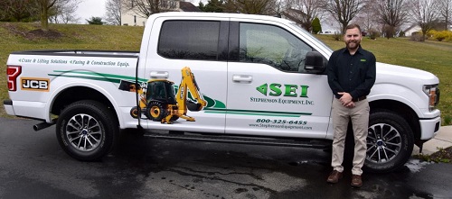 Stephenson Equipment Names New JCB Product Manager