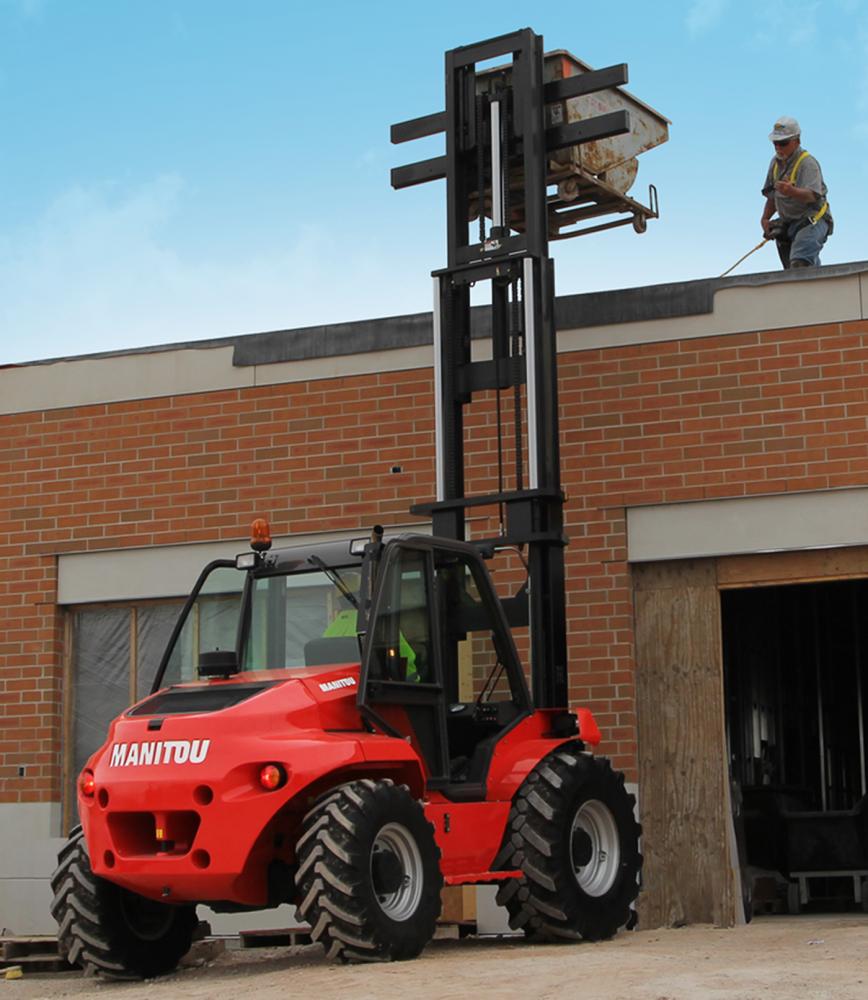 Manitou's Updated M 40 RT Forklift Carries Lots of Important New Features