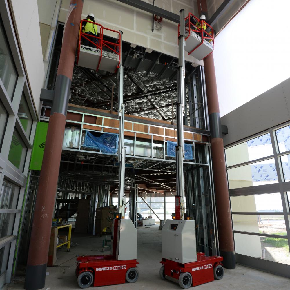 MEC Introduces Line of Vertical Mast Lifts