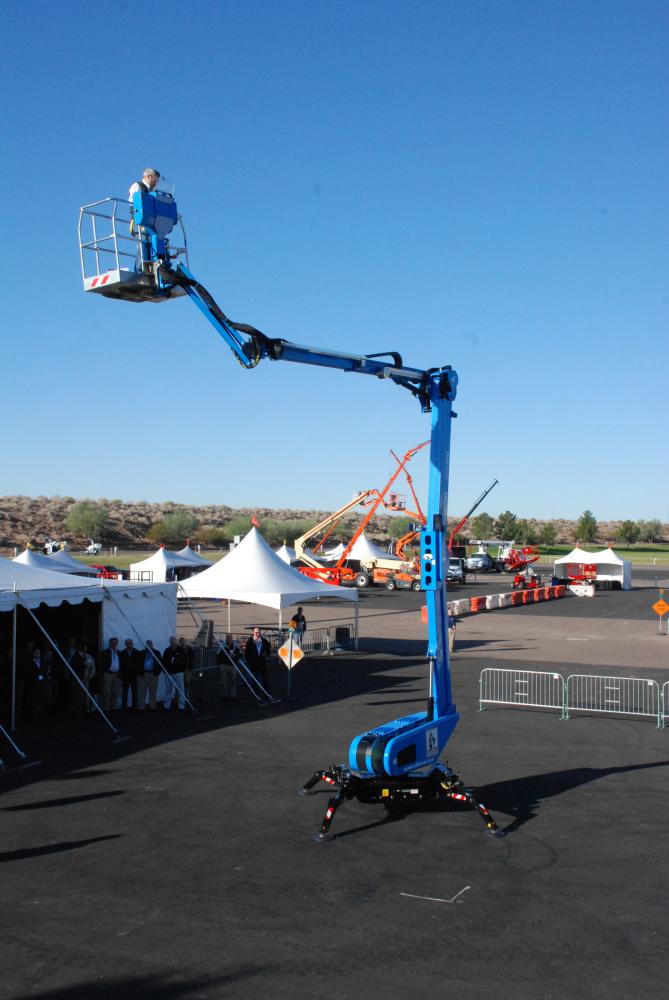 Entry-Level Tracked Lifts Travel with Ease