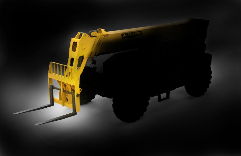 Pettibone T944X Telehandler Features Traversing Boom
